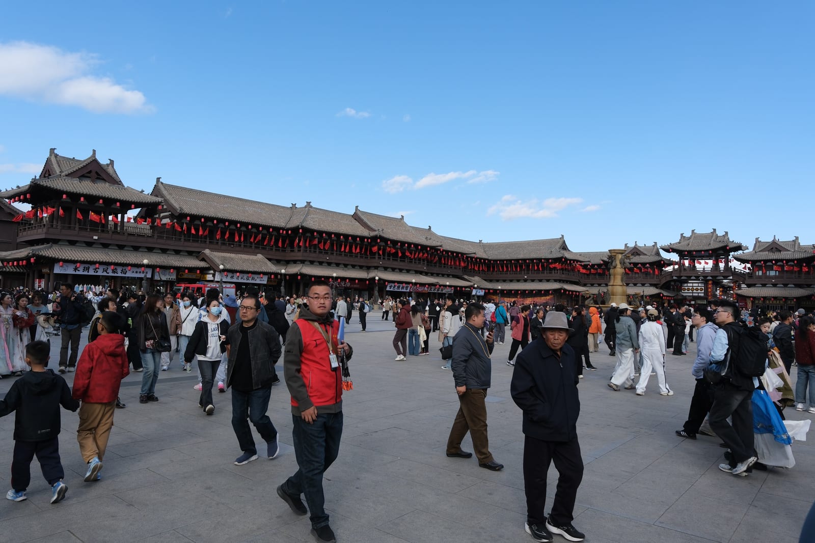 华严寺门口