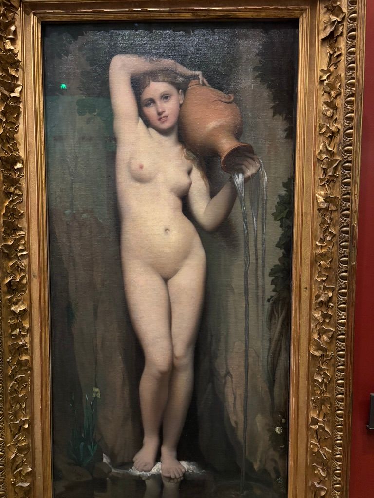 [安格尔](https://zh.wikipedia.org/wiki/让·奥古斯特·多米尼克·安格尔), 《The Source》*, 1856年*